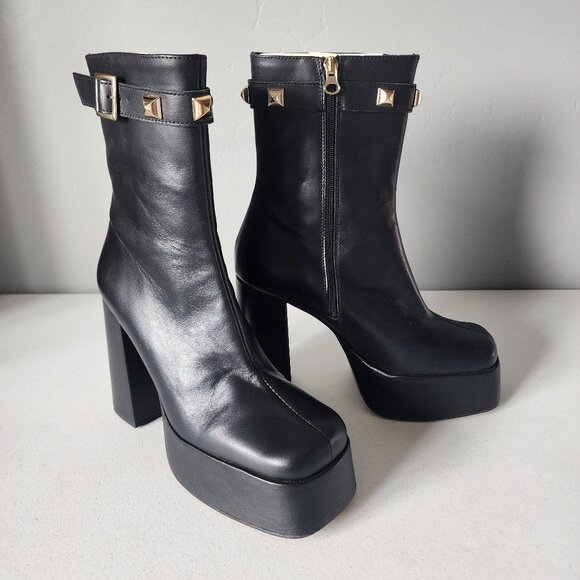 Karen Millen Platform Booties "NEW" - Picture 8 of 16
